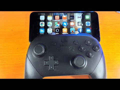 How To Connect Nintendo Switch Pro Controller to iPhone! [iOS 16] - YouTube