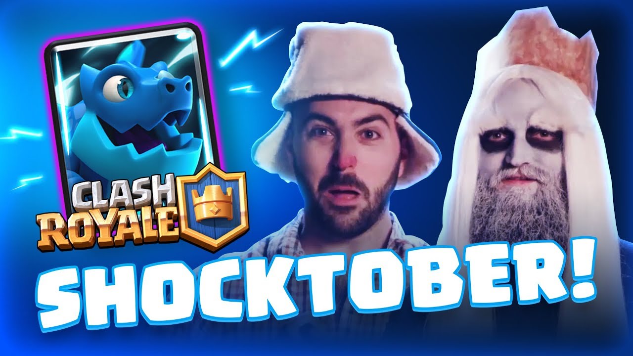 Clash Royale: Shocktober!  ELECTRO DRAGON GAMEPLAY! (TV Royale)