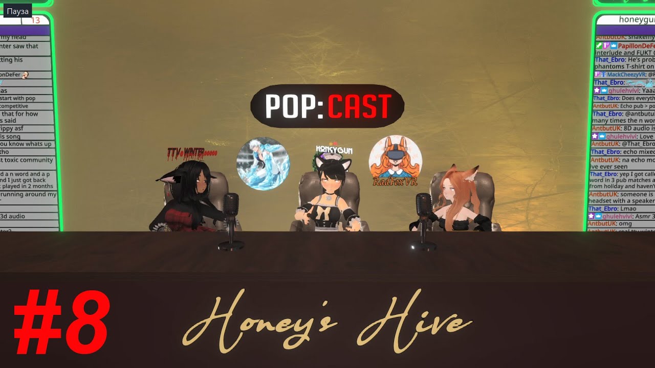 POP: CAST #8 with TTV_WINTER, RadFoxVR and HoneyGUN_GO | Population ...