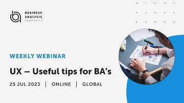 UX Useful Tips for Business Analysts