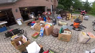 I FILLED MY VAN AT THIS GARAGE SALE
