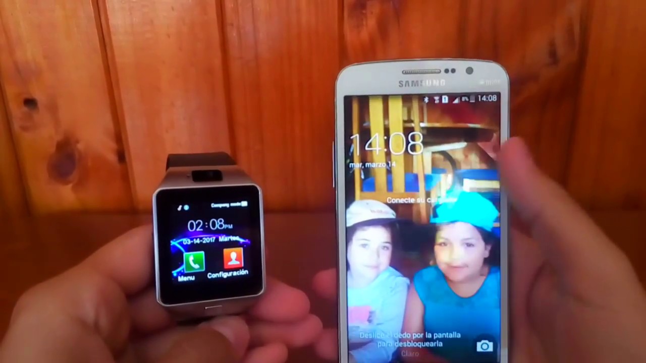 Sincronizar Smartwatch DZ09 al teléfono (BTNotification) - YouTube