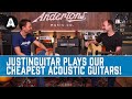 Will JustinGuitar.com Like the Cheapest Acoustic Guitar We Sell?