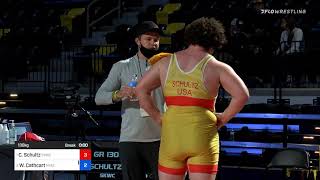 130 Kg Final Cohlton Schultz Sunkist Kids Wrestling Club Vs West Cathcart New York Athletic Club 2
