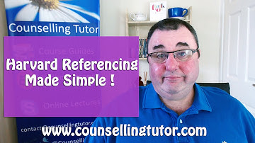 Harvard Referencing Made Simple !