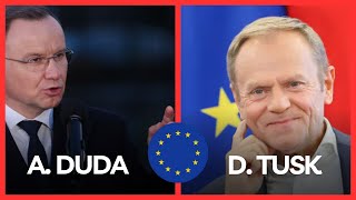 Prezydent Duda POUCZA Premiera Tuska ws. polskiej prezydencji w UE