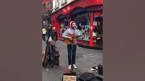 Carl Spence, London Busker in China town October 2...