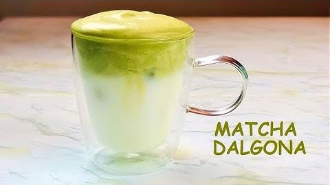 Easy Matcha Dalgona | Dalgona Style Matcha Recipe | No Egg Matcha Dalgona | Sugar Free Dalgona