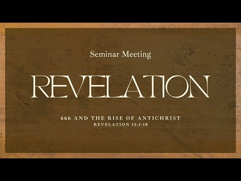 666 And The Rise Of Antichrist Night 7 Palm Coast SDA Church
