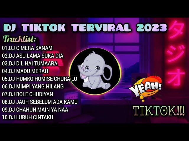 DJ TIKTOK VIRAL 2023 - DJ O MERE SANAM | DJ AKU HANYA PELARIAN | REMIX FULL ALBUM TERBARU 🎵 class=