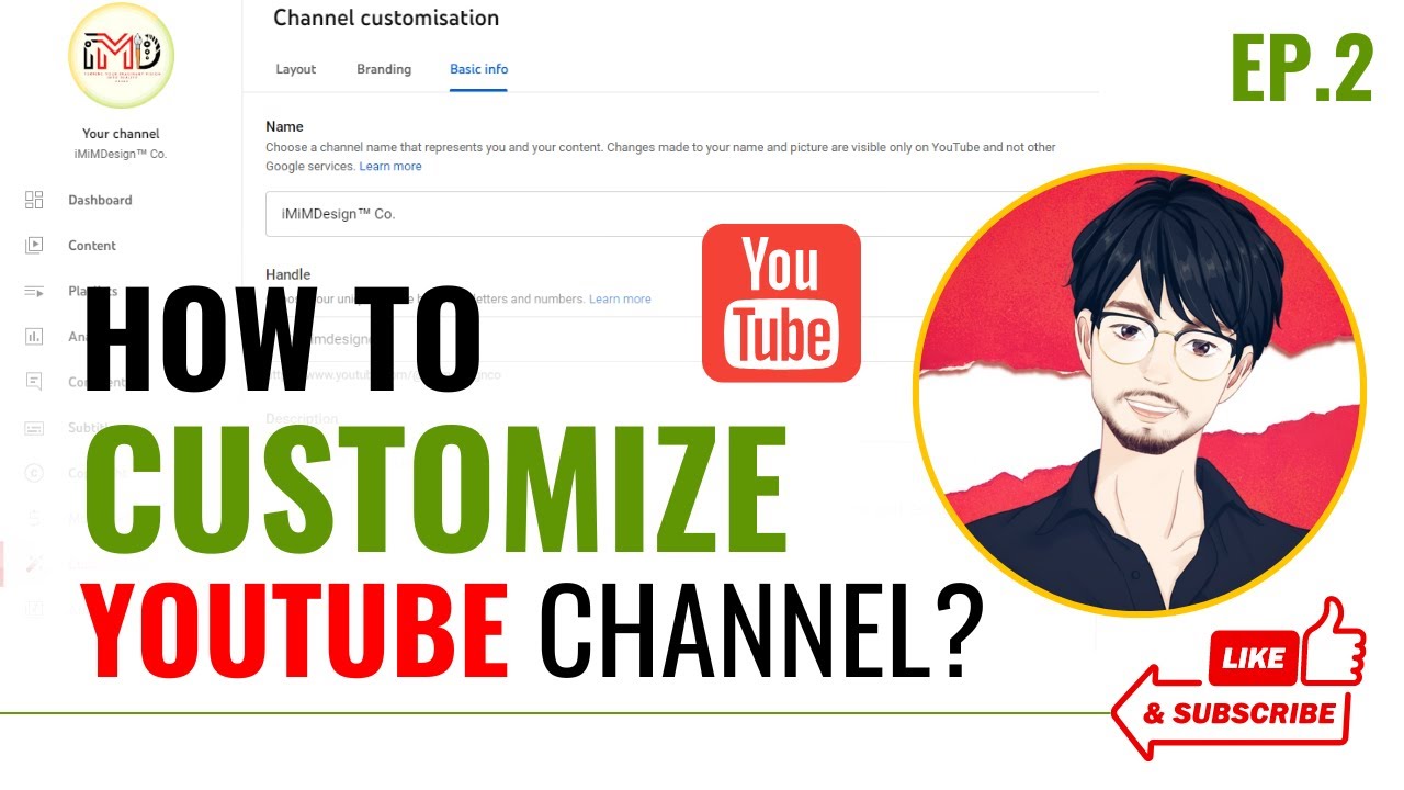 How To Customize YouTube Channel YouTube