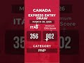 #IRCC invites candidates in the recent Express Entry draw #ExpressEntry #expressentrydraw #PNP