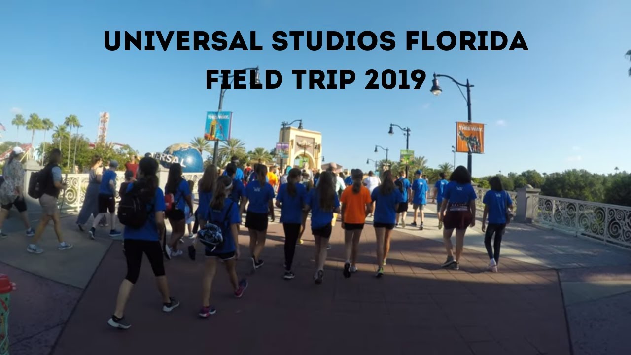 universal studios school field trip