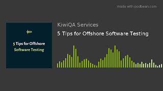 5 Tips for Offshore Software Testing