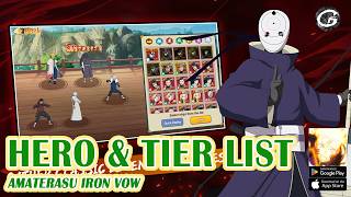 Amaterasu Iron Vow All Hero Class & Tier List - New Mobile Game (Android/IOS) screenshot 3