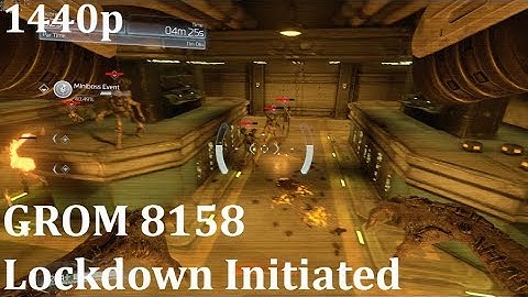 Doom SnapMap - GROM 8158 Lockdown Initiated - 1440p