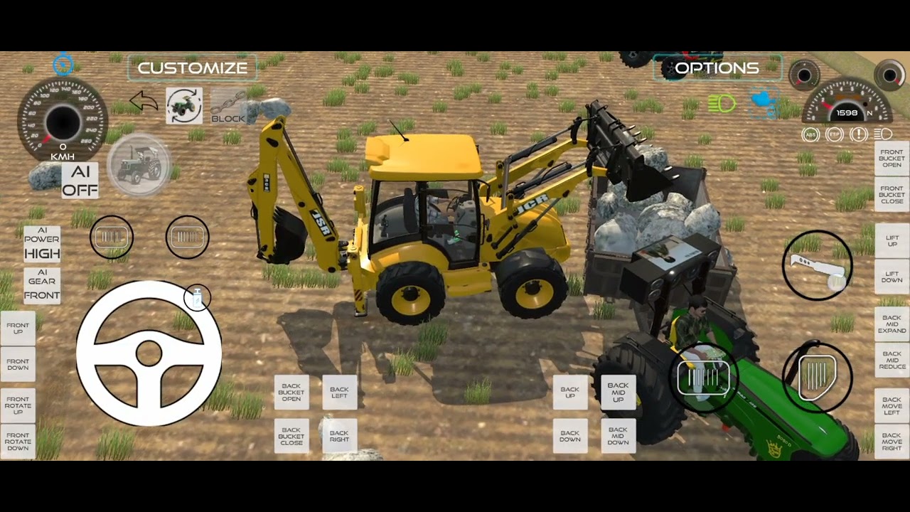 Indian game 🤟🤟jcb mal uploading 