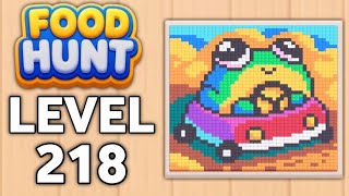 Food Hunt: Pixel Puzzle level 218 | all parts gameplay walkthrough solution screenshot 5