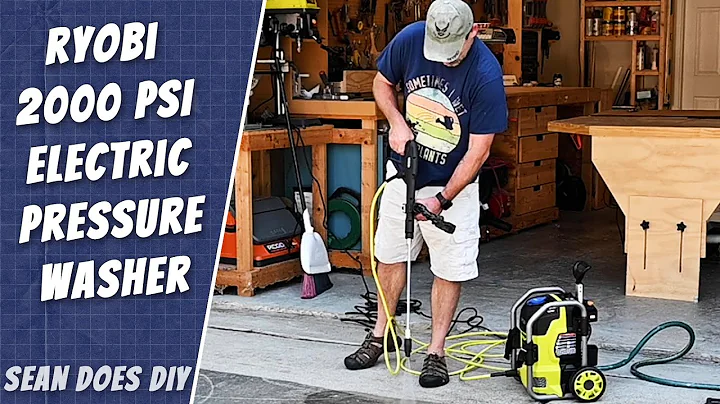 拆解安裝測試！Ryobi 2000 PSI電動高壓清洗機完整檢測