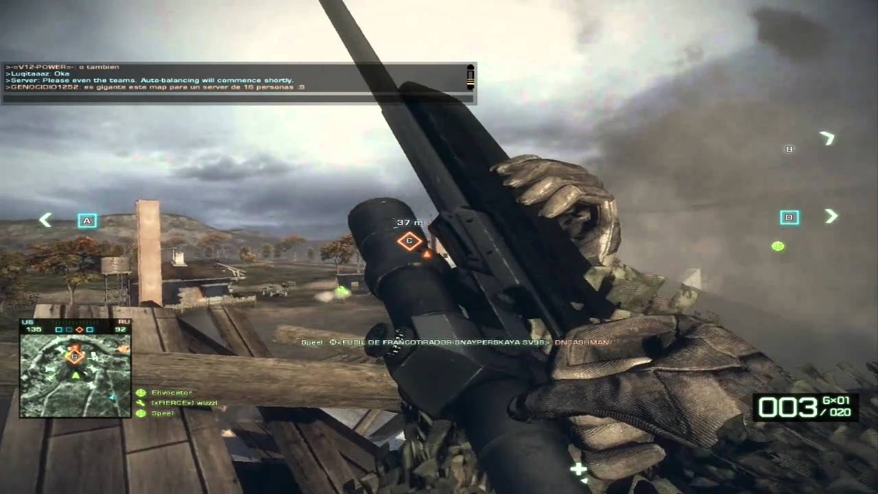 Battlefield: Bad Company 2 - SV98 Montage