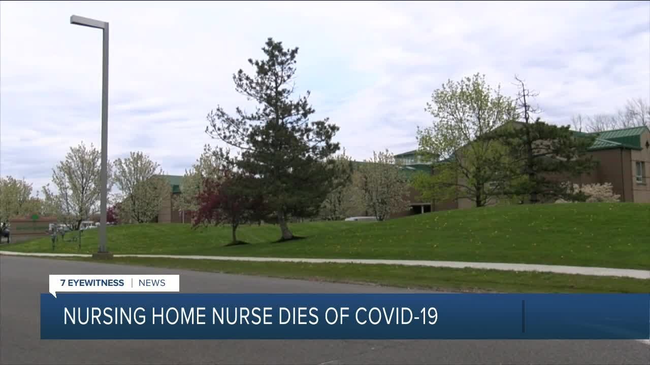 McAuley Residence nurse dies from COVID19 YouTube