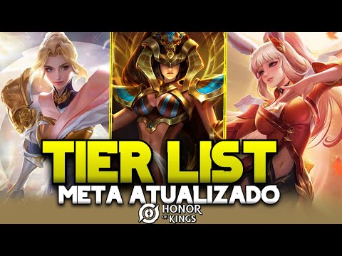 TIER LIST PARA O LANÇAMENTO DO HONOR OF KINGS! Análise @WindRJ 