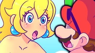 Can you rub lotion on my back Mario? (Animation)