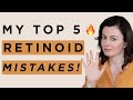 How to Use Retinol: Avoid These Retinol Mistakes | Dr Sam Bunting
