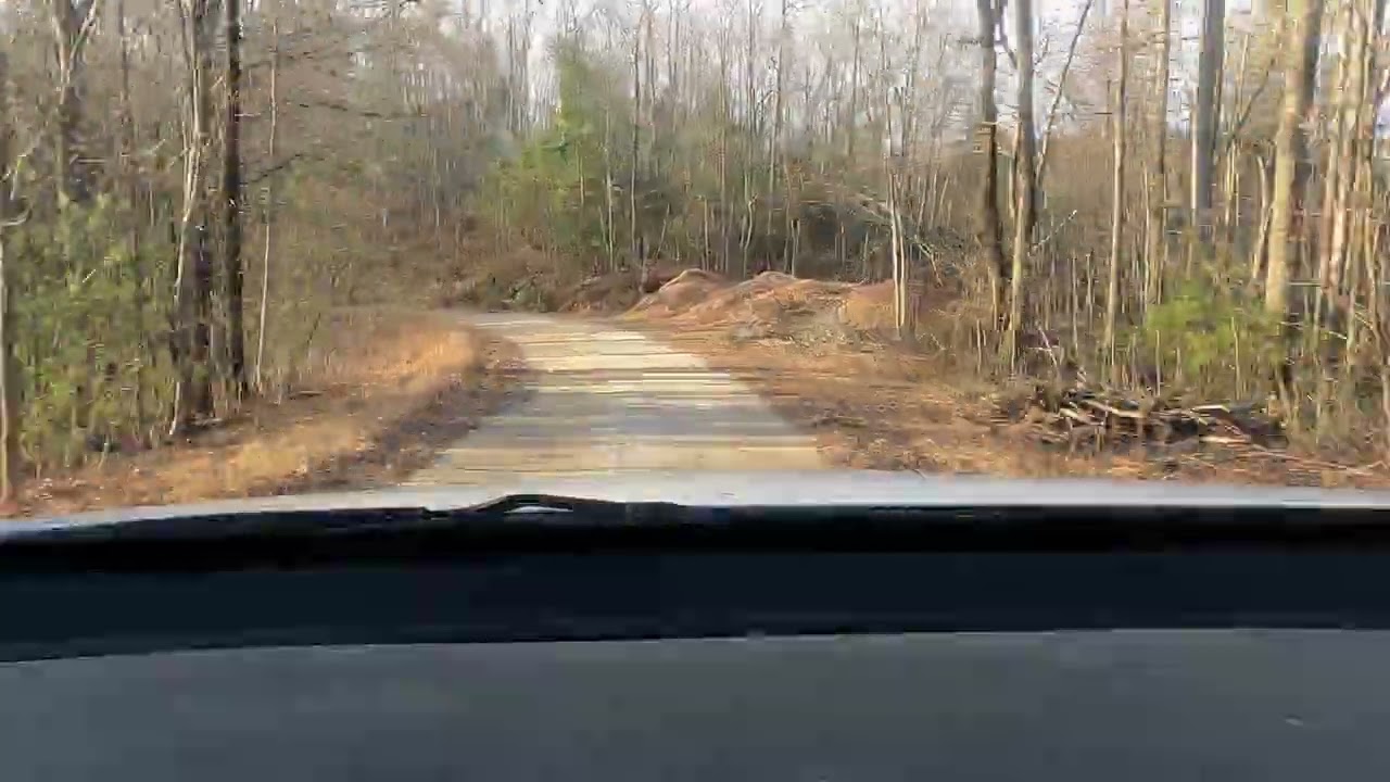 The Road Down from Glassy Mountain Fire Tower