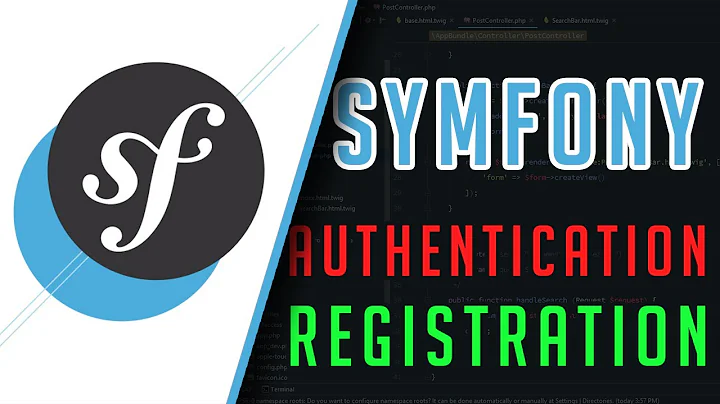 Symfony 3: Authentication (Registration page) Tutorial