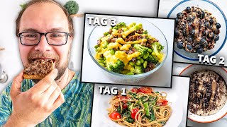 Realistisches Food Diary nach 7 Jahren vegan | What I eat in a week