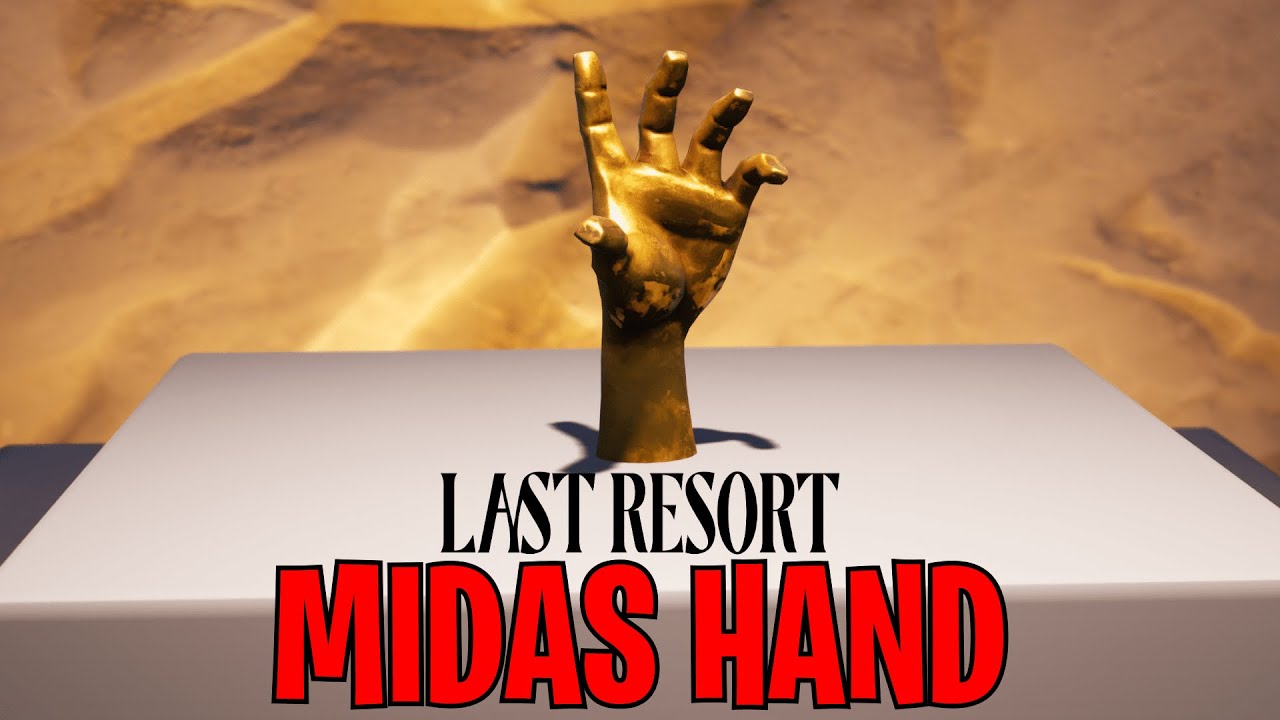 Midas Hand Fortnite Chapter 4 Season 4 YouTube