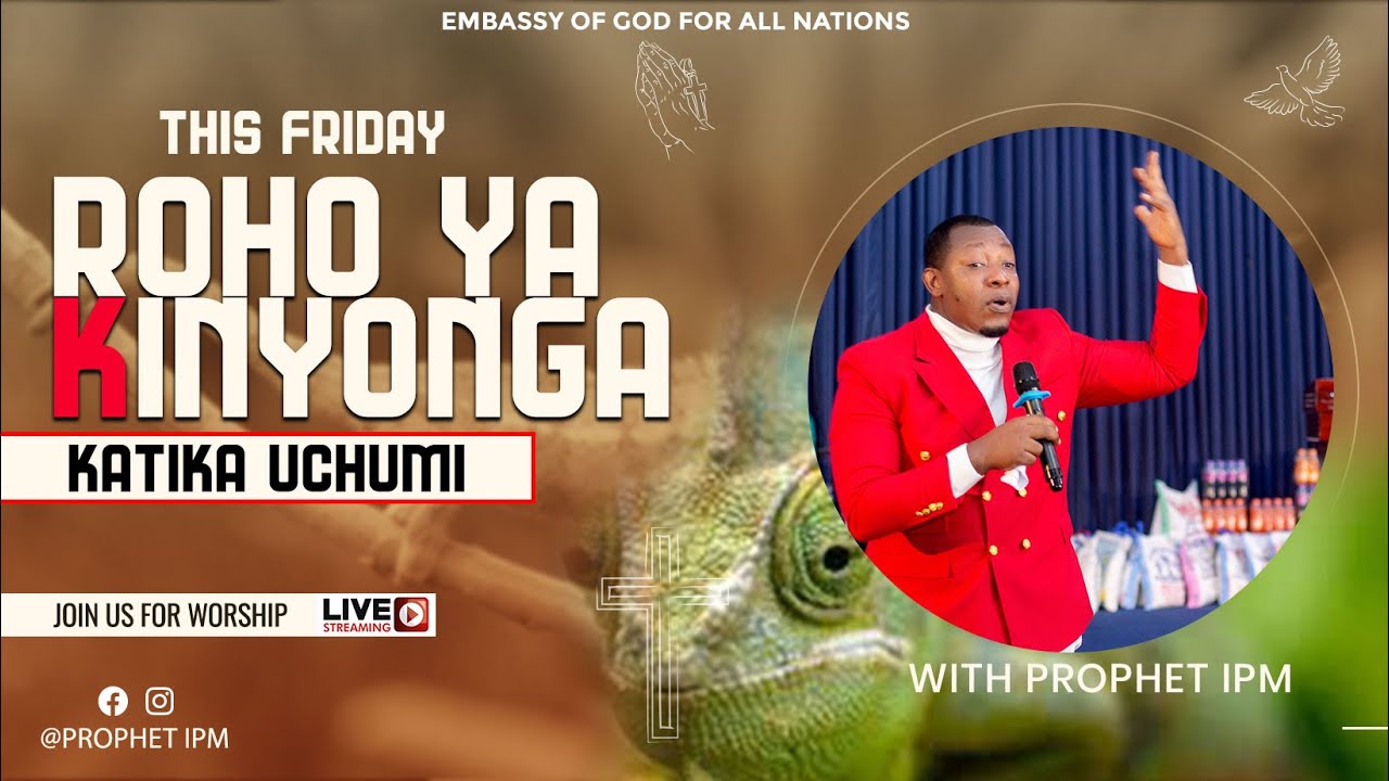 LIVE:  ROHO YA KINYONGA KATIKA UCHUMI.