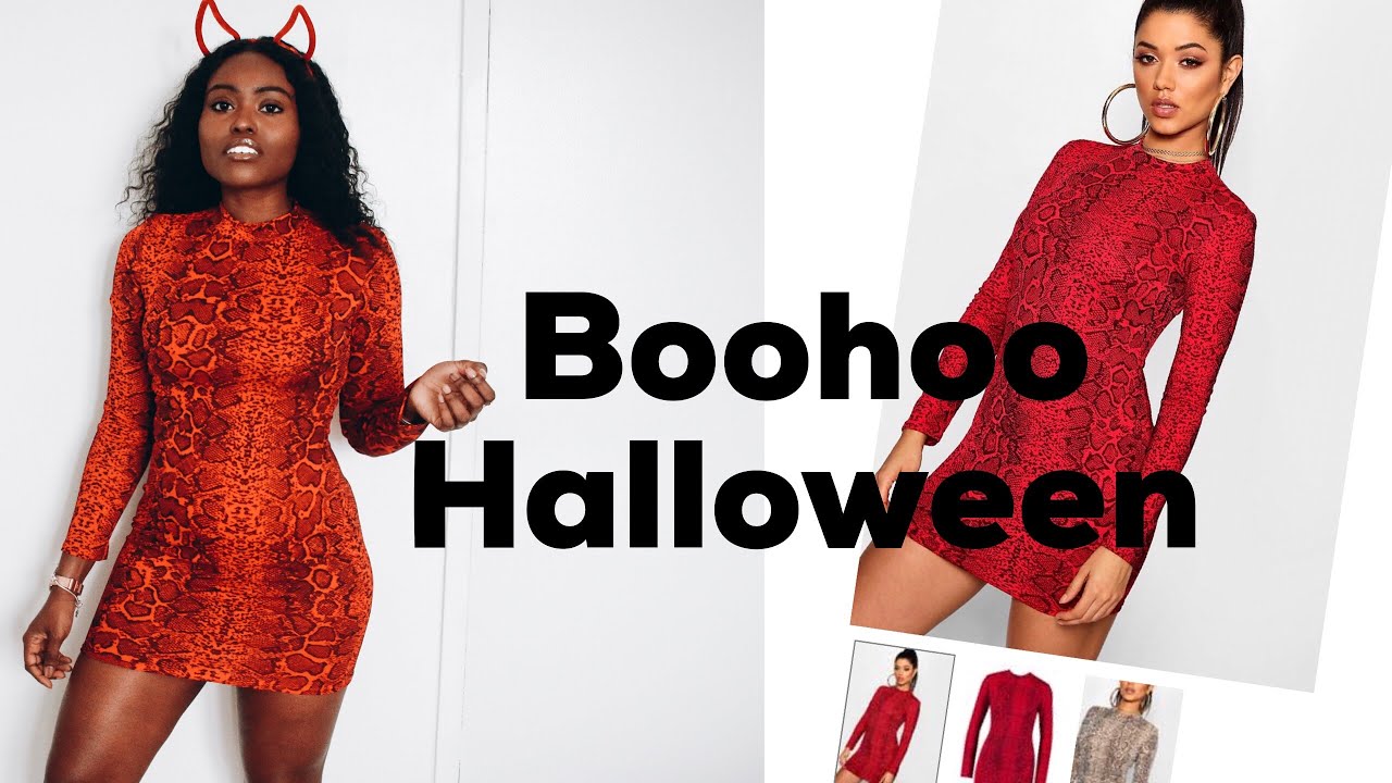 Boohoo Halloween Try-On Haul 2018 | Sponsored 