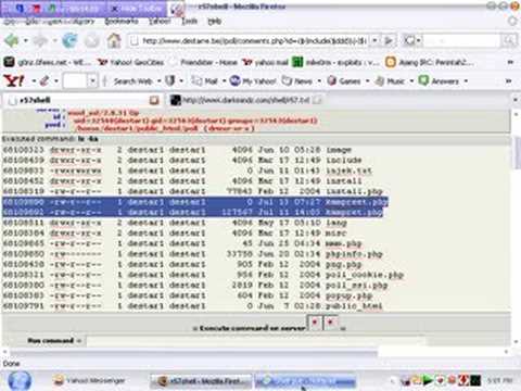 inject backdoor deface