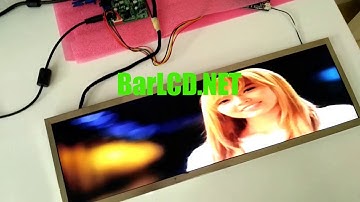 bar LCD, bar LCD resize cut panel