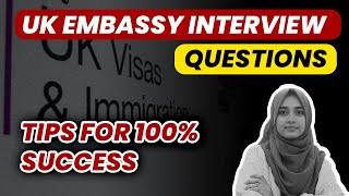 How to PASS UK Embassy Interview? | TIPS FOR 100% SUCCESS | NSF Emails | UK Visa