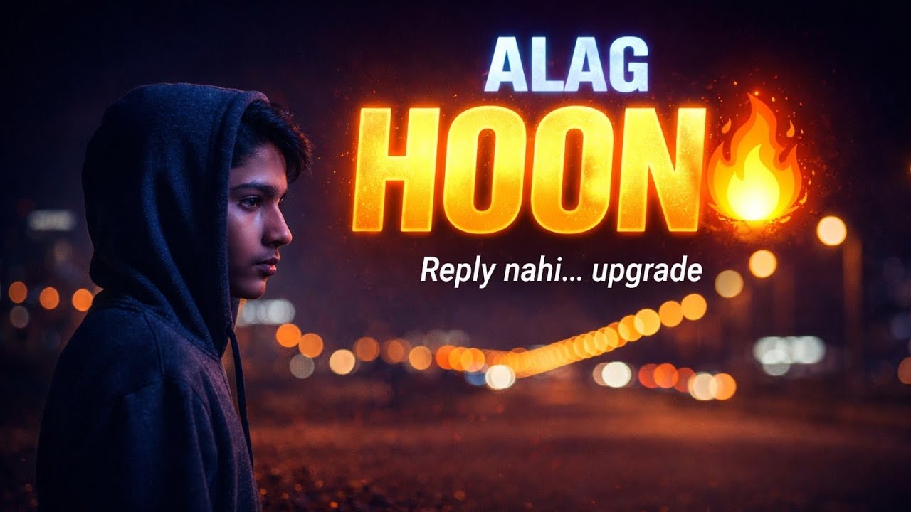 Ab Main Alag Hoon 🔥 | Silent Grind Motivation Song | No Love No Drama