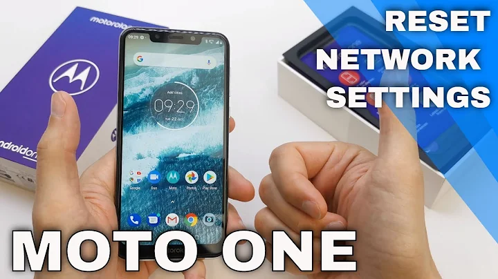 How to Reset Network Settings on MOTOROLA Moto G6 - Restore Network Settings