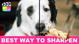 Make soft footage sharper in Final Cut Pro with one click screenshot 3