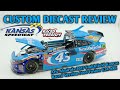 CUSTOM NASCAR Diecast Review ep.434| Aric Almirola 2017 Kansas Raced Version Ford Fusion 1:24 ARC