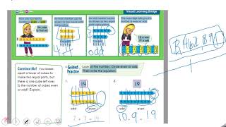 Details Envision Lesson 2-1 Even/Odd Numbers News