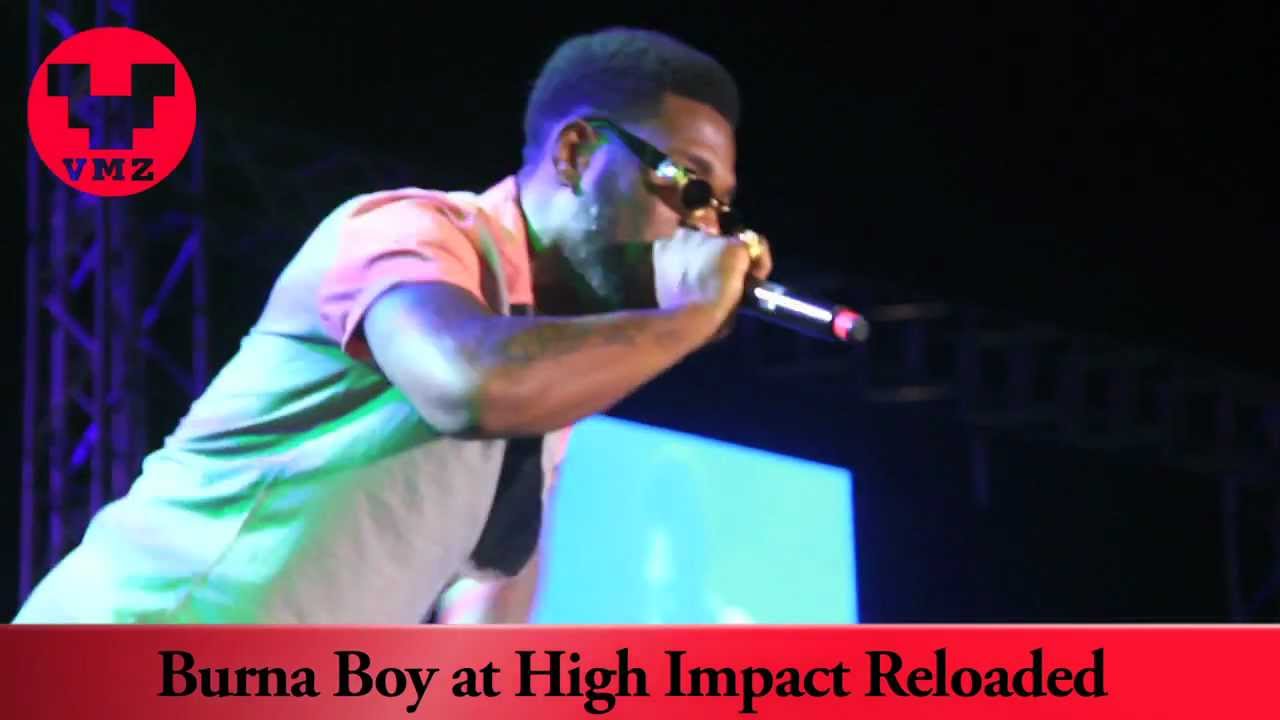 Burna boy live band performance at high impact reloaded YouTube
