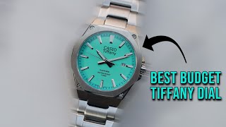 The Affordable Tiffany Dial - CASIO Edifice Sapphire 100m Water Resistant Tissot PRX Alternative