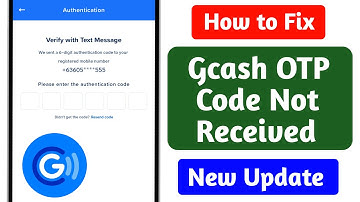 Fix Gcash OTP Code Not Received Problem (New Update) || Can