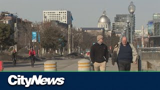 Record-breaking temperatures in Montreal, unseasonably warm weather