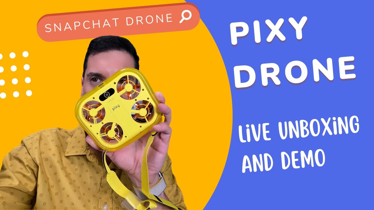 Unboxing the snapchat Pixy drone. The world's best selfie drone? - YouTube