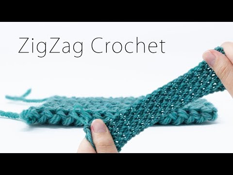 [ZigZag Crochet] How to crochet a stretchy fabric