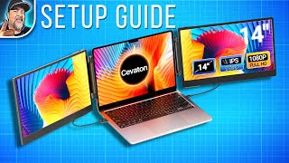 How to Setup  Cevaton S3 Triple Screen Extender Setup Guide