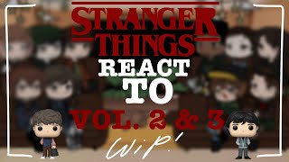 WIP ‼️- || 1.55 - 1.65 SPEED‼️|| - Stranger things 5 react to Vol. 2 & 3  - || Morixia 🧪 || - 